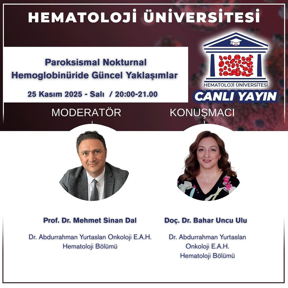 Paroksismal Nokturnal Hemoglobinüride Güncel Yaklaşımlar