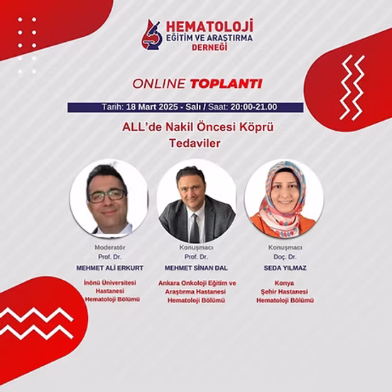 ALL’de Nakil Öncesi Köprü Tedaviler