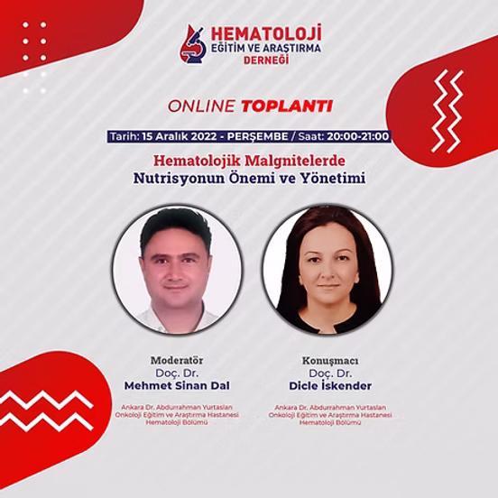 Hematolojik Malgnitelerde Nutrisyonun Önemi ve Yönetimi​