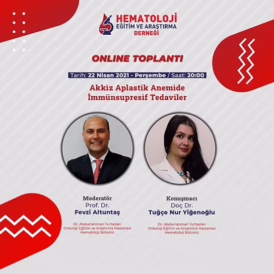 Akkiz Aplastik Anemide İmmünsupresif Tedaviler​