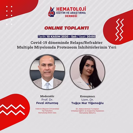 Covid-19 Döneminde Relaps/Refrakter Multiple Miyelomda Protezeom İnhibitörlerinin Yeri​
