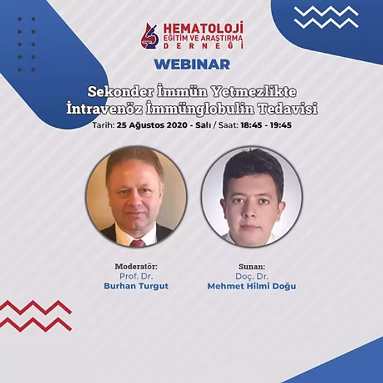 Sekonder İmmün Yetmezlikte İntravenöz İmmünglobulin Tedavisi