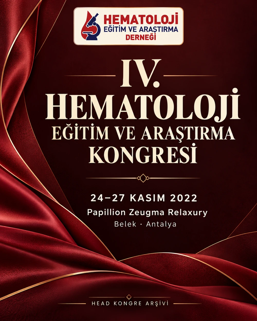 4. Hematoloji Eğitim ve Araştırma Kongresi